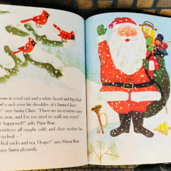 80's "Jingle Bells" A Little Golden Book - Christmas Book - Kids Holiday Book - Picture 7 of 9